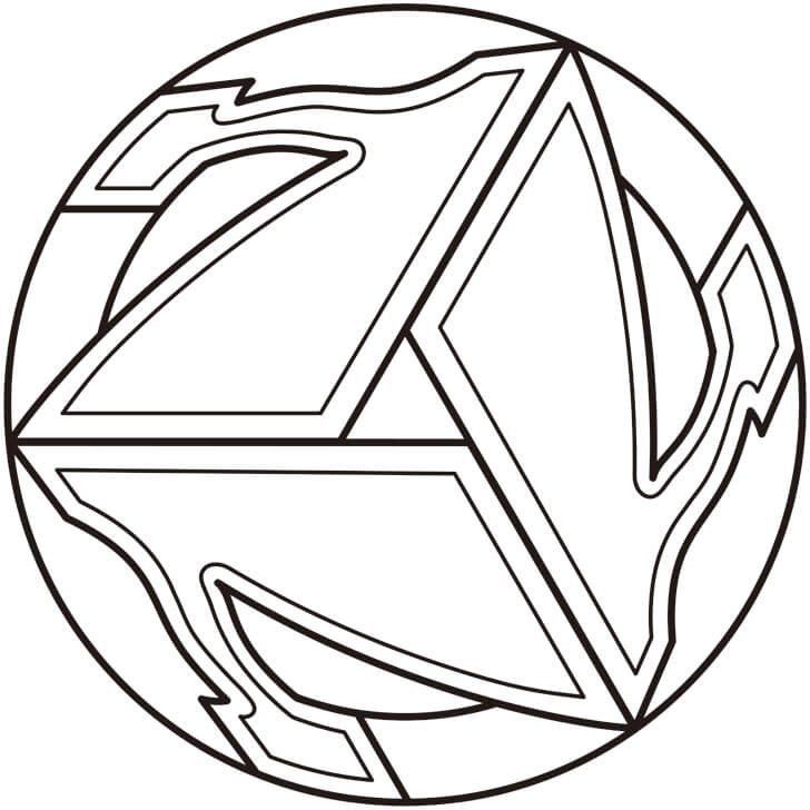 ７'STVのパチスロの７のロゴ