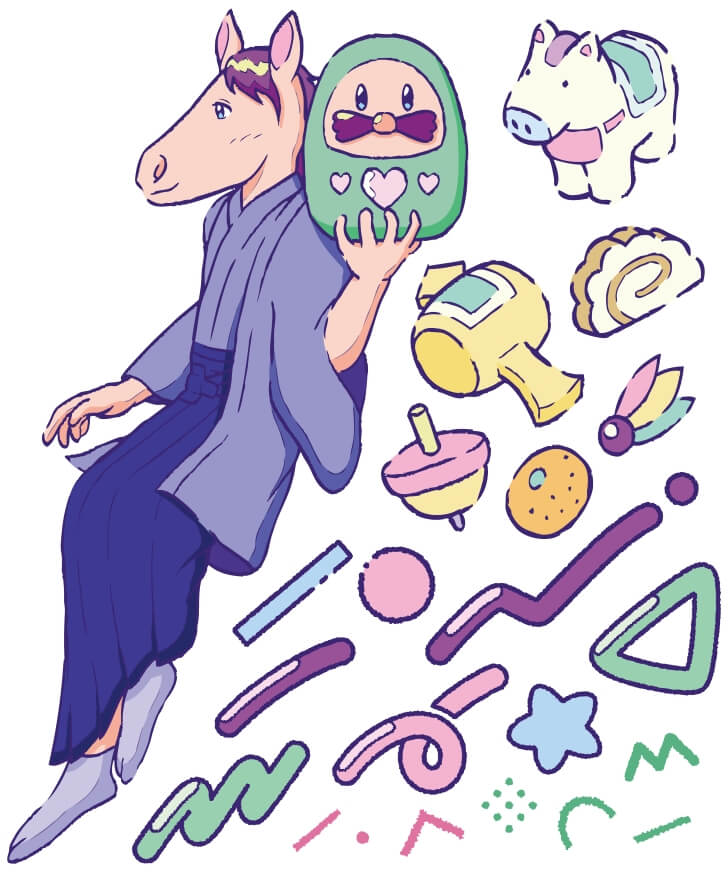 メンフィス柄の説明画像